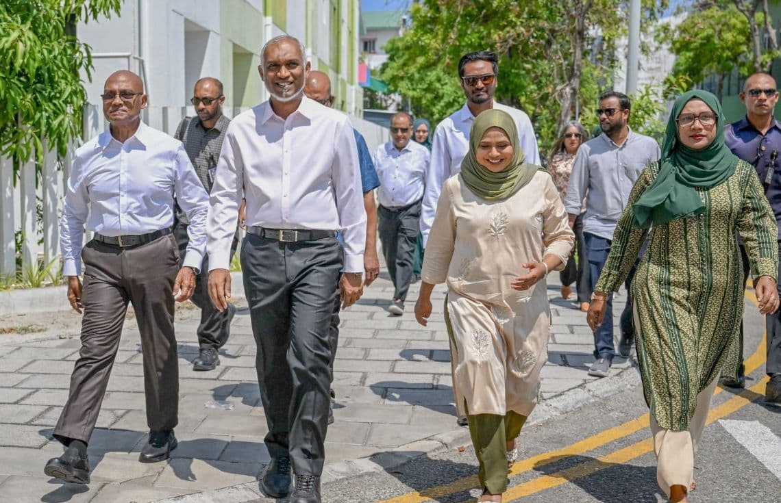 ކެމްޕެއިން ހަރަކާތުގައި އަލައިކާ، ރައީސް މުއިއްޒު އަދި މޫސާ އަލީ ޖަލީލު---