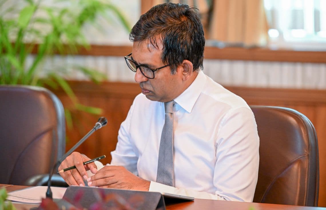 އިކޮނޮމިކް މިނިސްޓާ ސައީދު---ފޮޓޯ:ޚުލާސާ