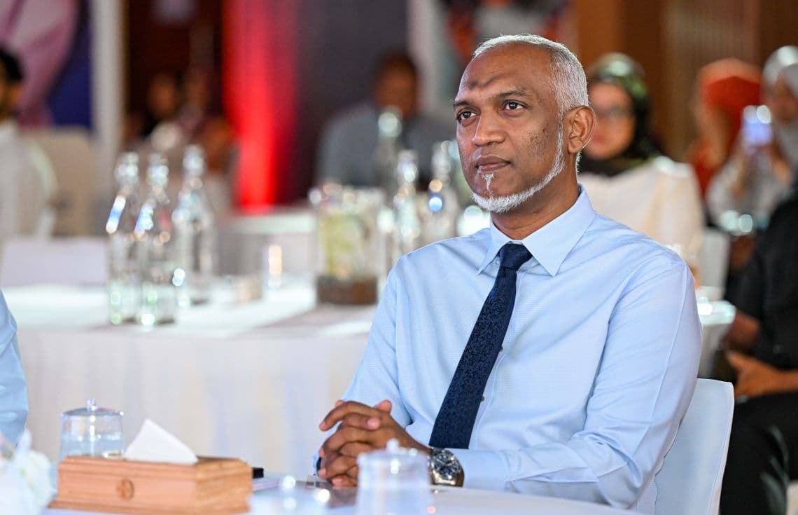 ރައީސުލްޖުމްހޫރިއްޔާ ޑރ. މުޙައްމަދު މުޢިއްޒު---ފޮޓޯ: ރައީސް އޮފީސް