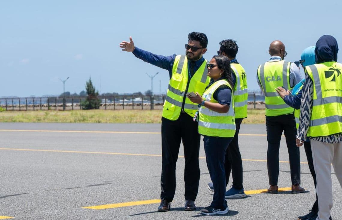 ވީއައިއޭގެ ޓެކްސީވޭ-ޗާލީ ތަރައްގީކުރުމުގެ ތިންވަނަ ފިޔަވަހީގެ މަސައްކަތް ފެށުން---ފޮޓޯ:އެމްއޭސީއެލް