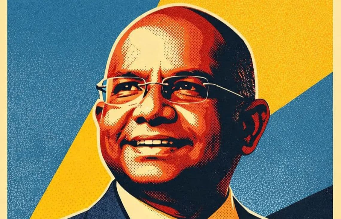 ފޭސްބުކްގައި އާންމުކޮށްފައިވާ ޝާހިދުގެ ކެމްޕެއިން ޕޯސްޓަރު---