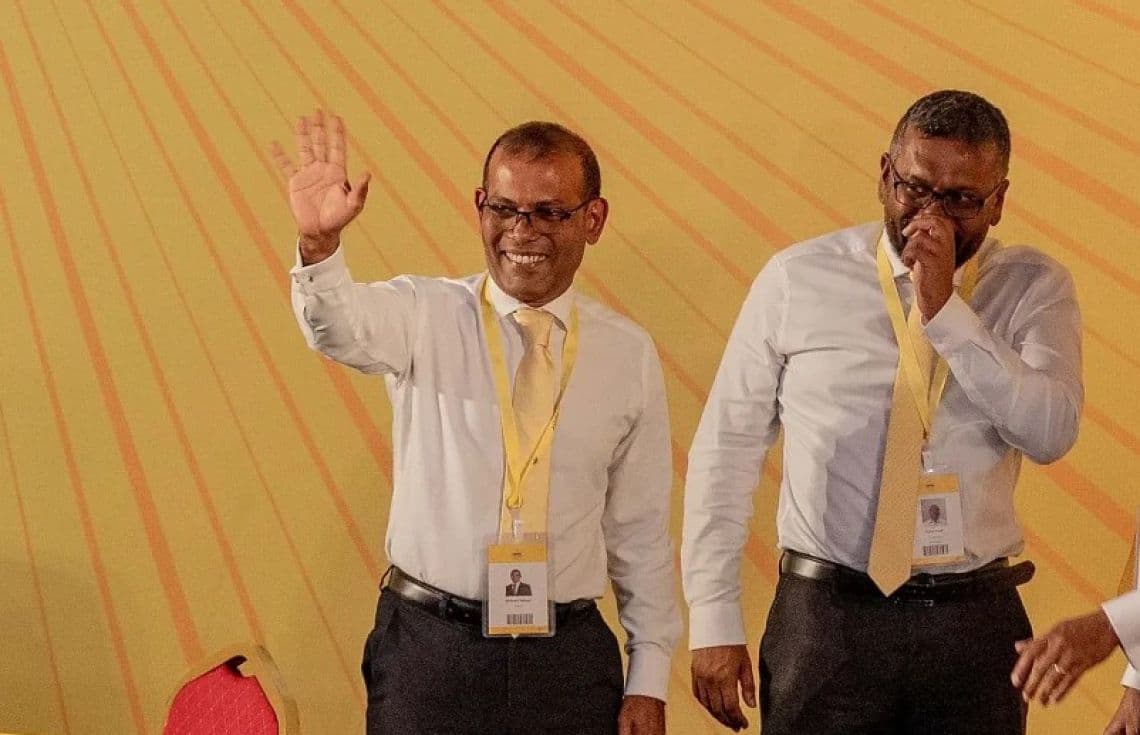 ފައްޔާޒް އިސްމާއީލާއި ރައީސް ނަޝީދު---