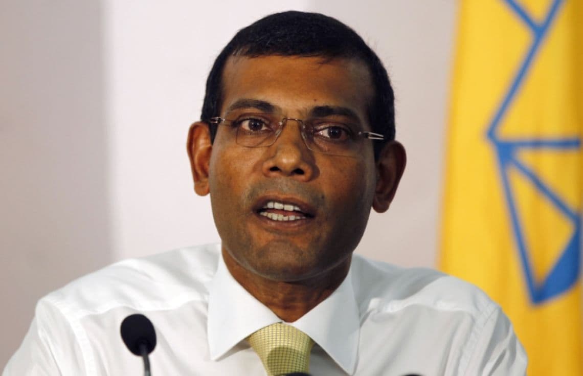 ކުރީގެ ރައީސް މުހައްމަދު ނަޝީދު----