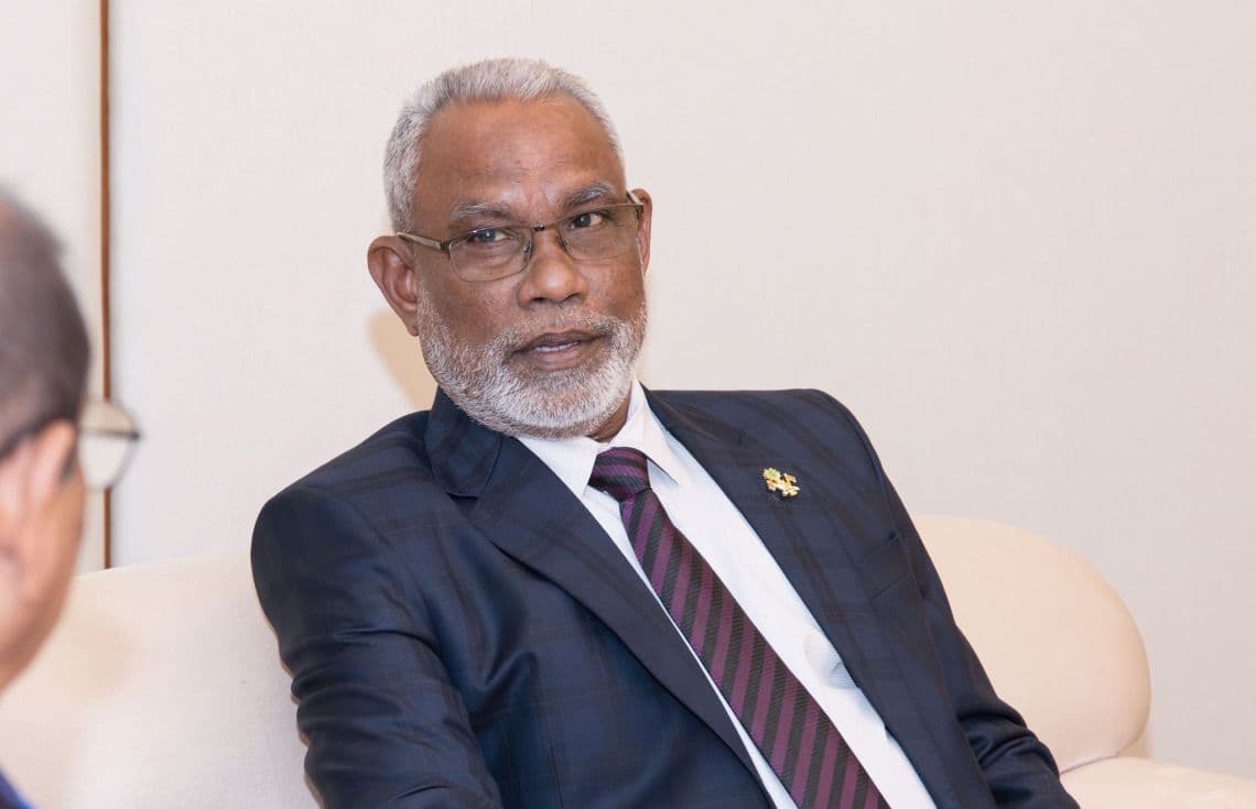 ރައްޔިތުންގެ މަޖިލީހުގެ ރައީސް އަބްދުއްރަހީމް އަބްދުﷲ