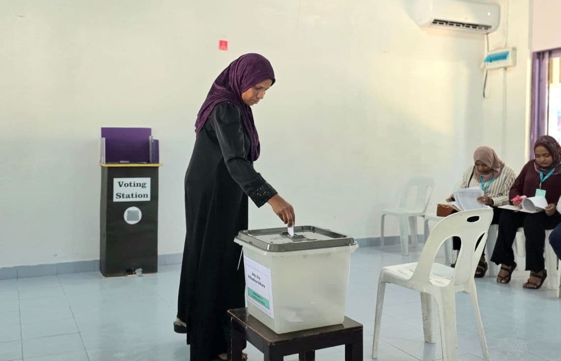 ހިތަދޫ އުތުރު ދާއިރާގެ ޕީއެންސީ ޕްރައިމަރީގައި މީހަކު ވޯޓުލަނީ---