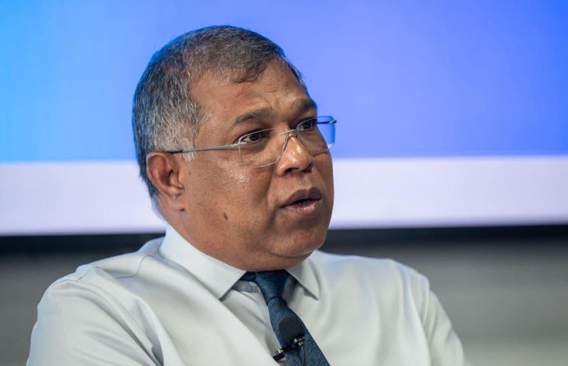ބީއެމްއެލްގެ ސީއީއޯ މުހައްމަދު ޝަރީފު. / ފޮޓޯ: ބީއެމްއެލް