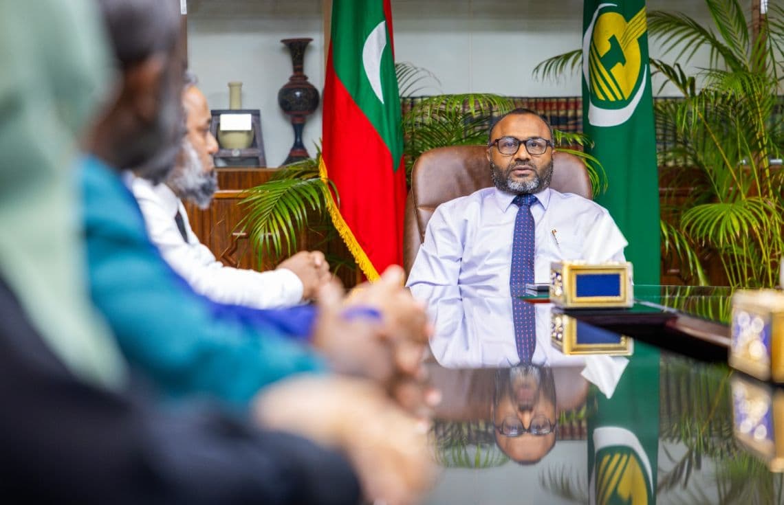 މިއަހަރުގެ ހައްޖު މިޝަންގެ މެމްބަރުންނާއި މިނިސްޓަރު ޑރ. ޝަހީމް ބައްދަލުކުރައްވައިފި