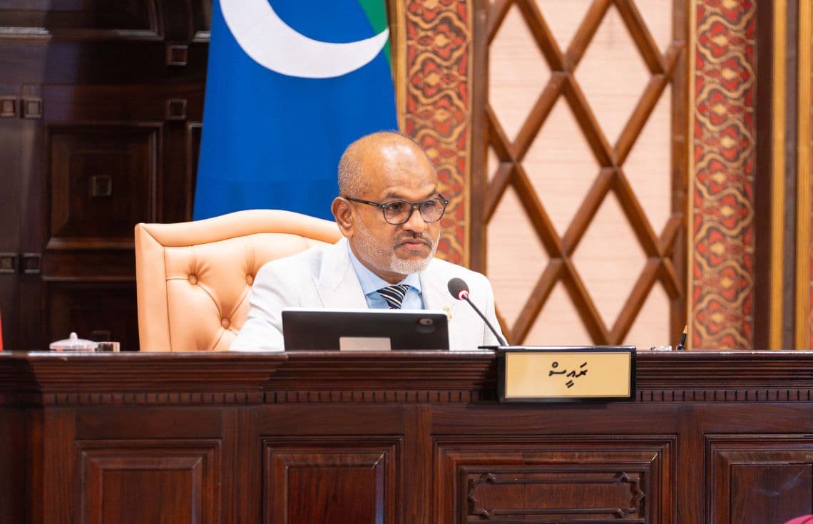 މަޖިލިސް ނައިބު ރައީސް އަހްމަދު ނާޒިމް. / ފޮޓޯ: ޚުލާސާ