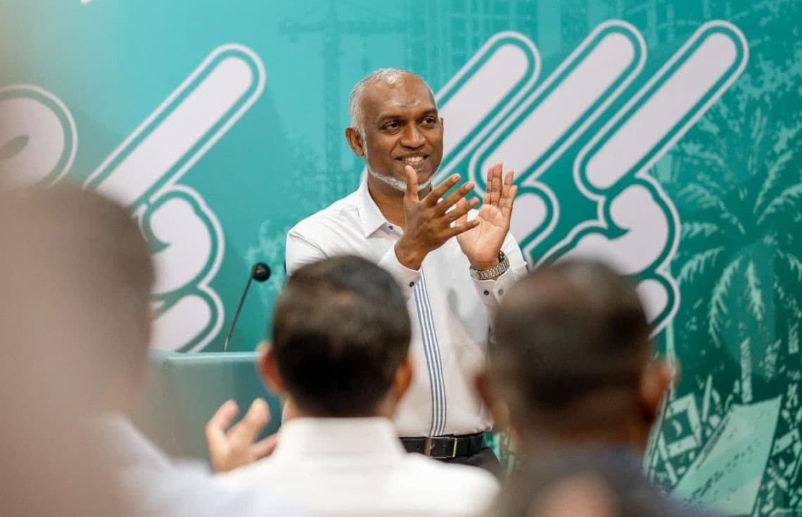 މިރޭ ޕީއެންސީ ޖަގަހައިގައި ބޭއްވި ޖަލްސާގައި ރައީސް ބައިވެރިވެވަޑައިގަންނަވަނީ--