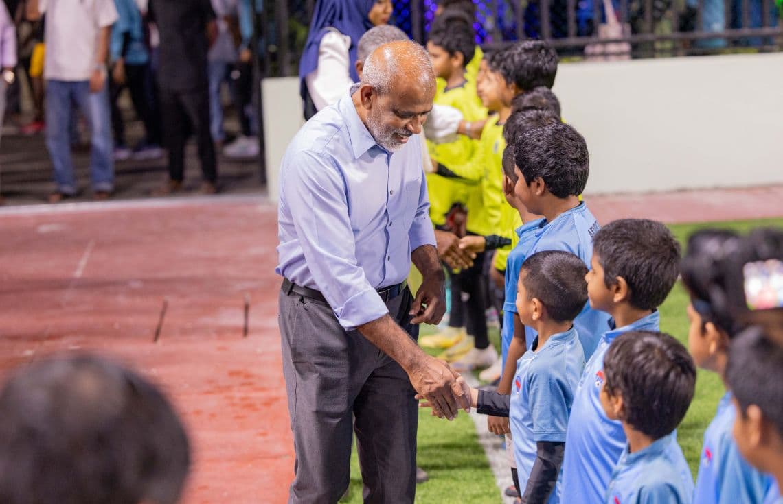 'N1 ސްޕޯޓްސް ޕާކު' ރަސްމީކޮށް ހުޅުވުމުގެ ރަސްމިއްޔާތުގެ ތެރެއިން. / ފޮޓޯ: ޚުލާސާ