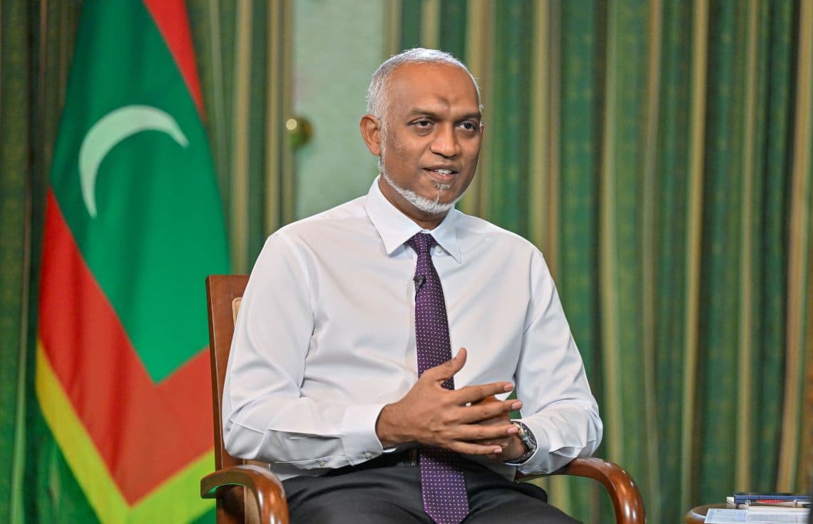 ރައީސް ޑރ. މުހައްމަދު މުއިއްޒު. / ފޮޓޯ: ރައީސް އޮފީސް
