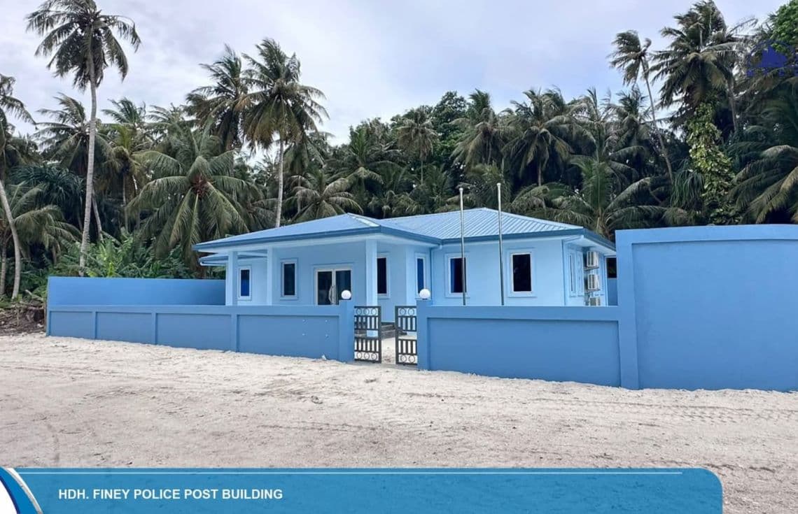 ފިނޭގައި ގާއިމްކުރި ޕޮލިސް ޕޯސްޓު---