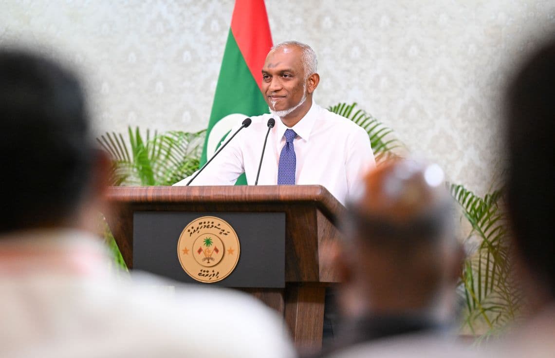 ރައީސް ޑރ. މުއިއްޒު. / ފޮޓޯ: ޚުލާސާ