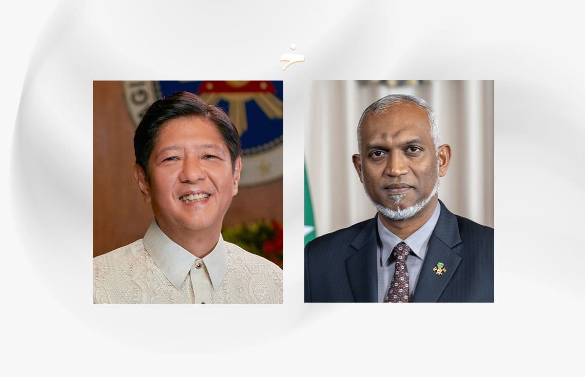 ރައީސް ޑރ. މުއިއްޒު އަދި ފިލިޕީންސް ރައީސް ފަރޑިނަންޑް ރޮމުއަލްޑޭޒް މާކޯސް ޖޫނިއަރ---