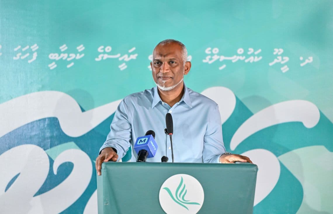 މީދޫގައި ބޭއްވި ޖަލްސާގައި ރައީސް ވާހަކަފުޅު ދައްކަވަނީ---