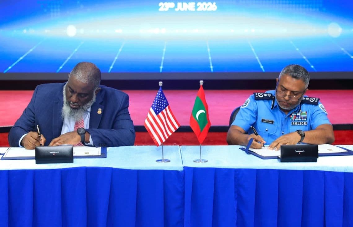 ބޮޑެތި ކުށްތައް ހުއްޓުވުމަށް އެމެރިކާ އާއި ރާއްޖެ އާއި ދެމެދު ސޮއި އކުރުމުގެ ރަސްމިއްޔާތުގެ ތެރެއިން.
