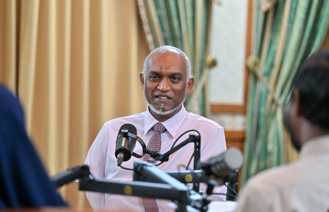 ރައީސް ޑރ. މުއިއްޒު. / ފޮޓޯ: ރައީސް އޮފީސް