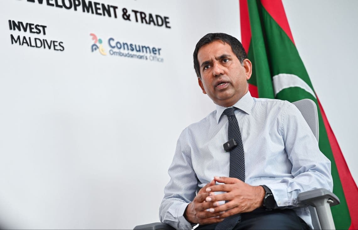 އިކޮނޮމިކް މިނިސްޓަރު މުހައްމަދު ސައީދު.
