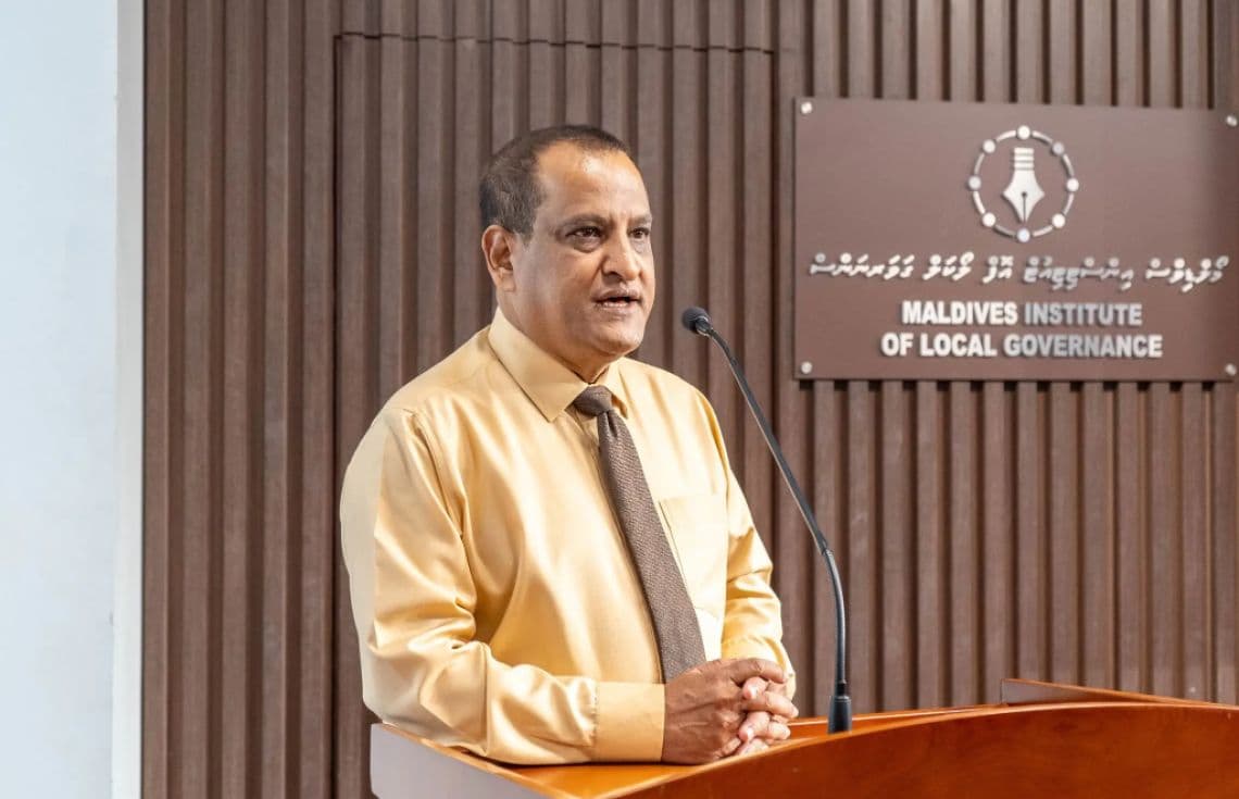 ލޯކަލް ގަވަރމަންޓް އޮތޯރިޓީ (އެލްޖީއޭ)ގެ ސީއީއޯ މުޙައްމަދު ނިމާލް.