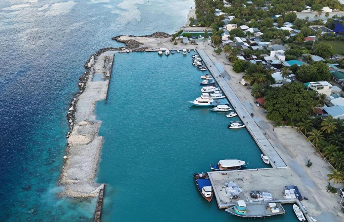 އޮމަދޫ ބަނދަރު. / ފޮޓޯ: އެމްޓީސީސީ