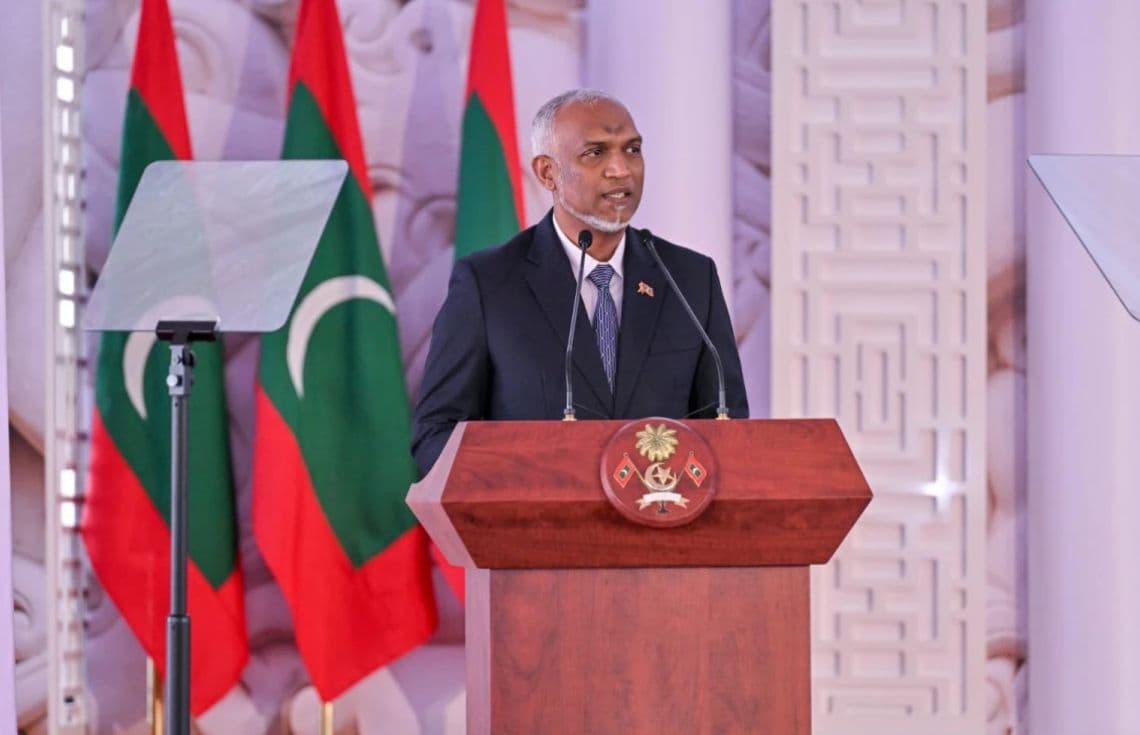 ރައީސުލްޖުމްހޫރިއްޔާ ޑރ. މުޙައްމަދު މުޢިއްޒު ވިދާޅުވެއްޖެއެވެ. ހއ. އުތީމުގައި ބޭއްވި ޤައުމީ ދުވަހުގެ ޖަލްސާގައި ވާހަކަފުޅުދައްކަވަމުނީ.