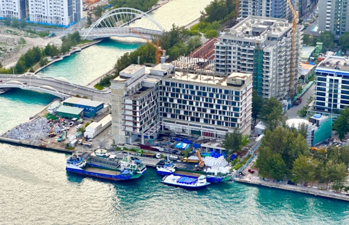 އެޗްޕީއޭގެ ހެޑްކުއާޓަރ (ހުޅުމާލެ ސިޓީ ހޮޓެލް). / ފޮޓޯ: އެޗްޑީސީ