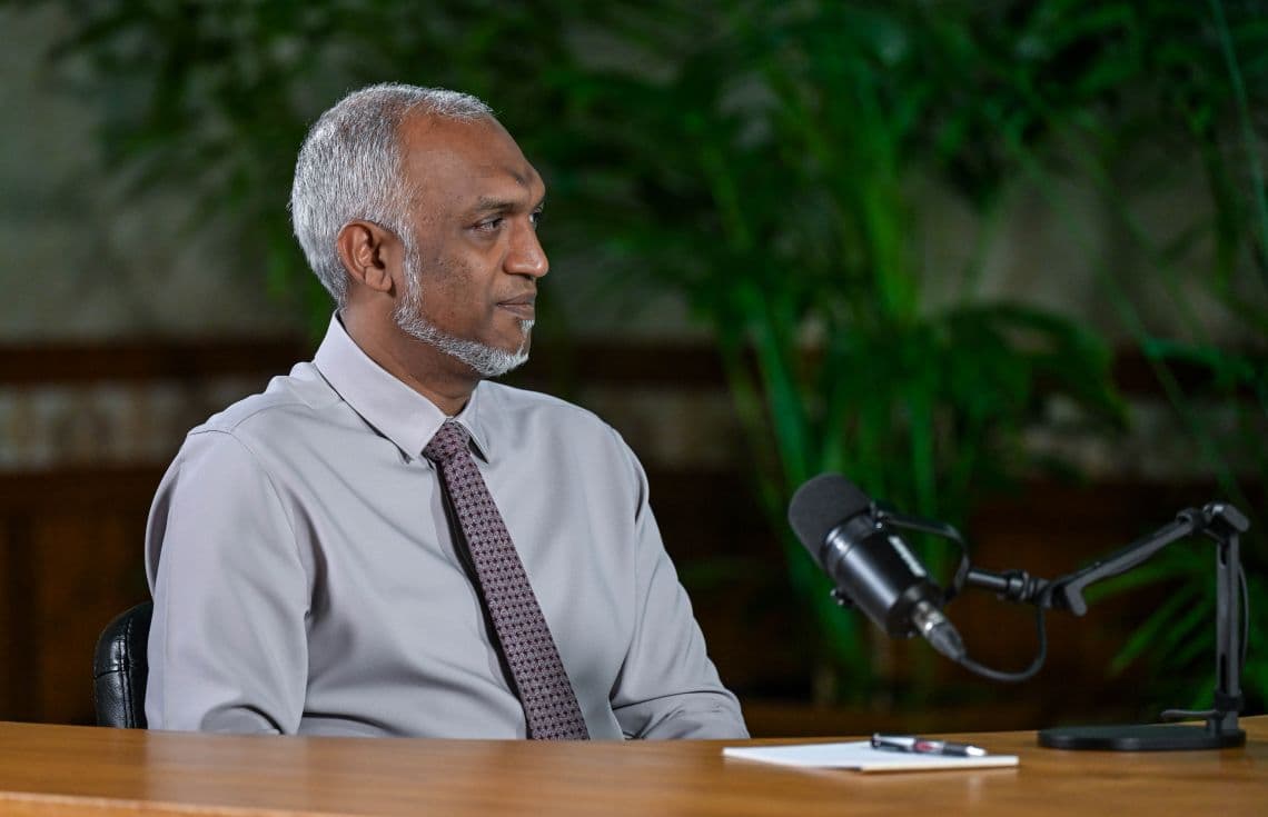 "ނެޝަލަން ޗެޓް" ޕްރޮގްރާމުގައި ރައީސް ވާހަކަފުޅު ދައްކަވަނީ---