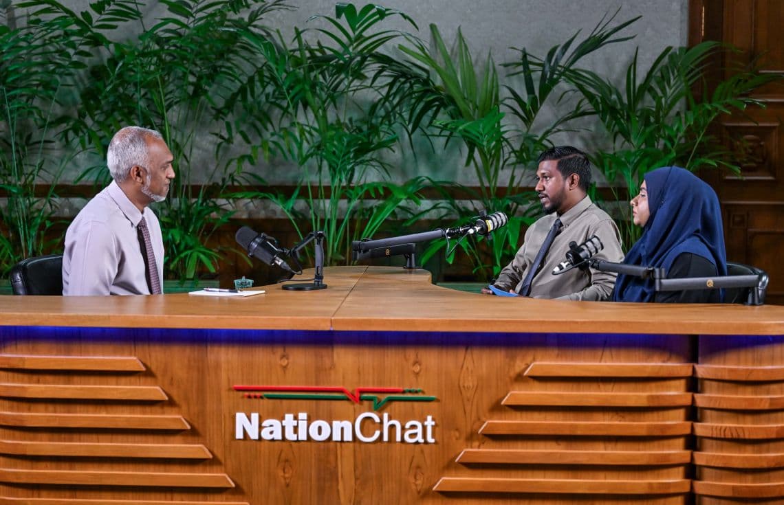 "ނޭޝަންޗެޓް" ޕޮޑްކާސްޓް | ފޮޓޯ: ރައީސް އޮފީސް