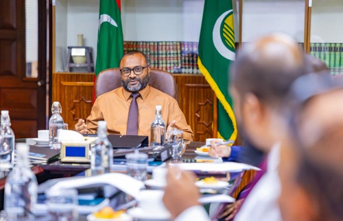 މޯލްޑިވްސް ޒަކާތު ހައުސްގެ ޗެއަރމަން ޑޮކްޓަރ މުހައްމަދު ޝަހީމް އަލީ ސައީދު | ފޮޓޯ: މޯލްޑިވްސް ޒަކާތު ހައުސް