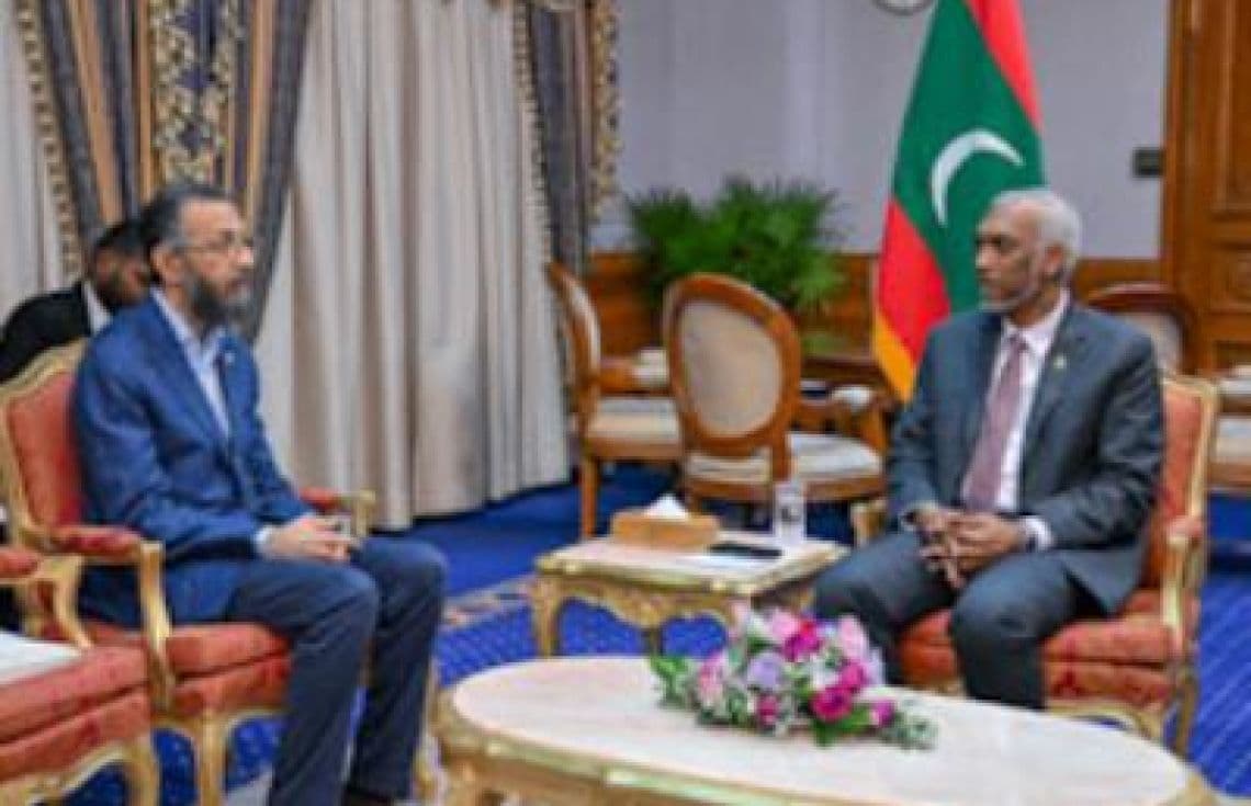 ބައްދަލުވުމުގެ ތެރެއިން/ ފޮޓޯ: ރައީސް އޮފީސް