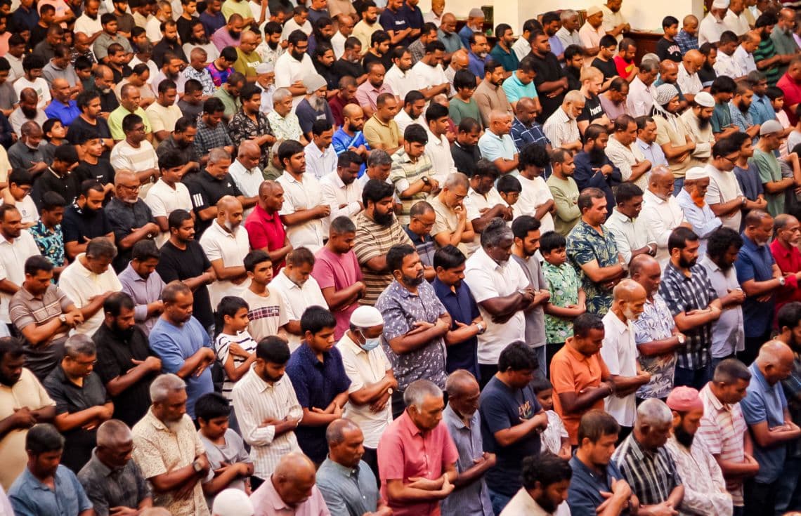 ހުކުރު ނަމާދުގެ ވަގުތު. / ފޮޓޯ: ޚުލާސާ