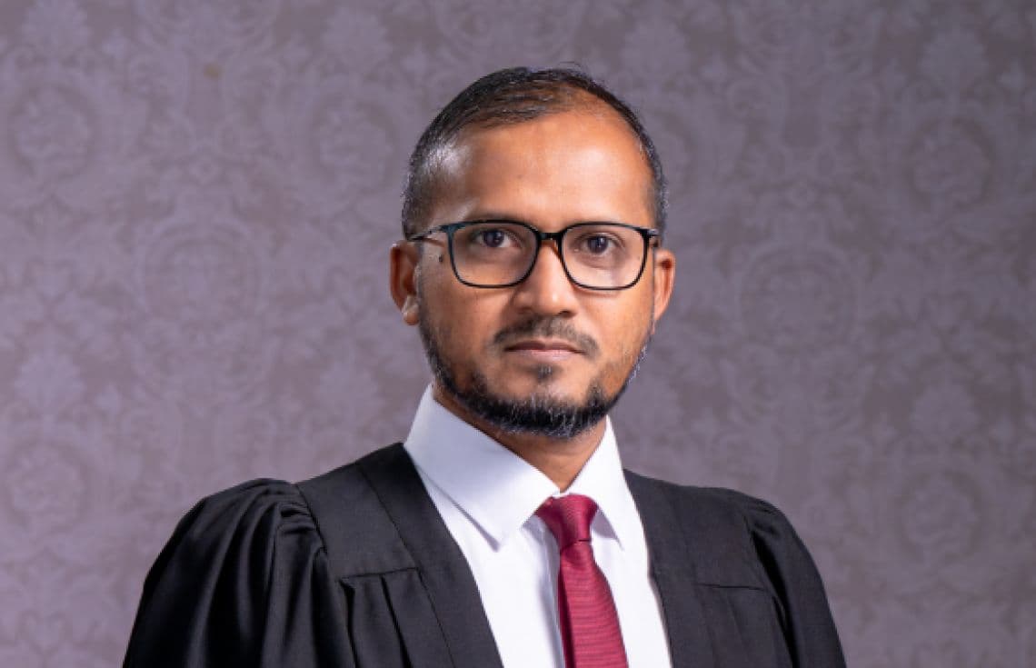 ހައިކޯޓުގެ ފަނޑިޔާރު އަލްއުސްތާޒް އިބްރާހިމް މާހިރު---