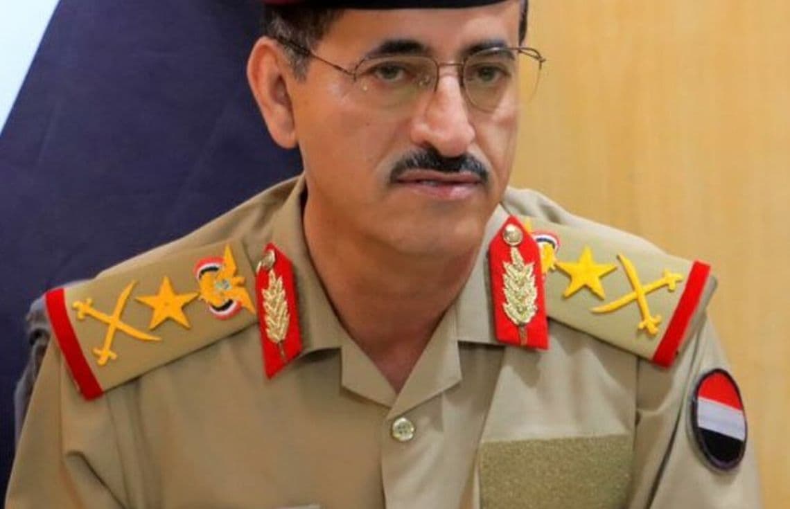 ޔަމަނު ސަރުކާރުގެ ދިފާއީ ވަޒީރު ޠާހިރު އަލްޢުޤައިލީ.