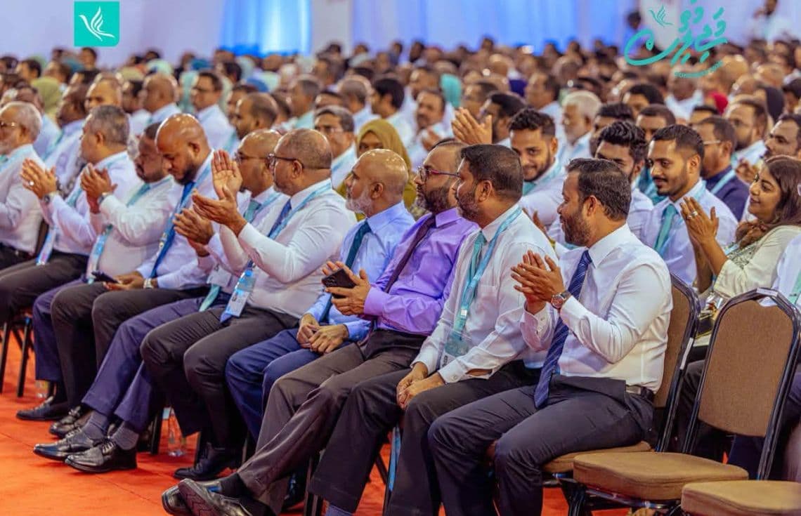 ޕީއެންސީގެ ކޮންގްރެސްގެ ތެރެއިން. / ފޮޓޯ: ޕީއެންސީ.