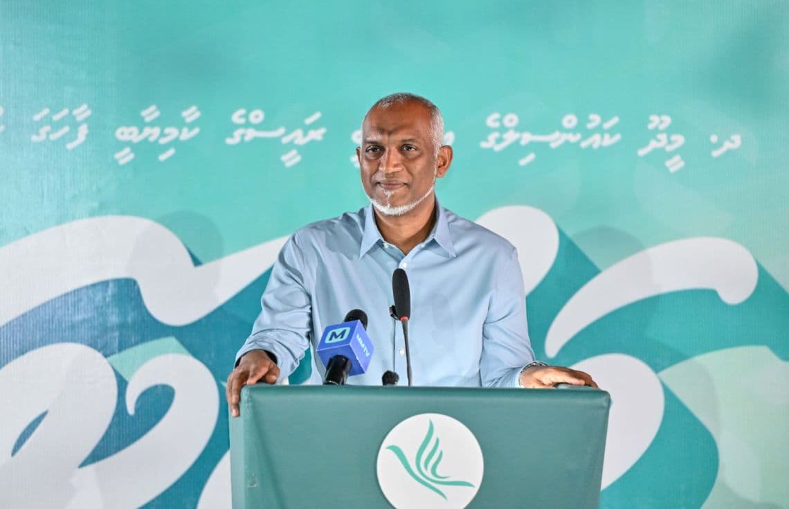 ރައީސުލްޖުމްހޫރިއްޔާ ޑރ، މުޙައްމަދު މުޢިއްޒު / ފޮޓޯ: ހުލާސާ