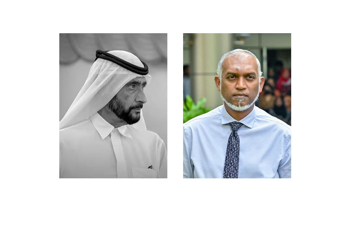 ރައީސް ޑރ. މުއިއްޒު (ކ)، އަލްމަރުހޫމް ޝެއިހް އަހްމަދު ބިން ރާޝިދު އަލް މަހްތޫމް (ވ)---