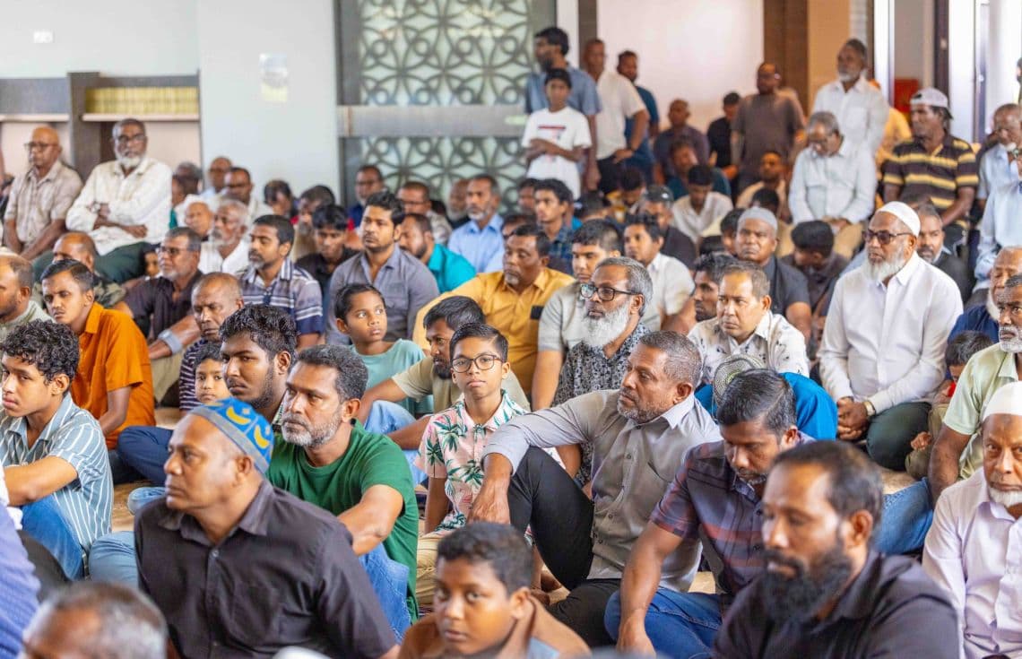 ހުކުރު ހުތުބާގެ ވަގުތު / ފޮޓޯ: އިސްލާމިކް މިނިސްޓްރީ
