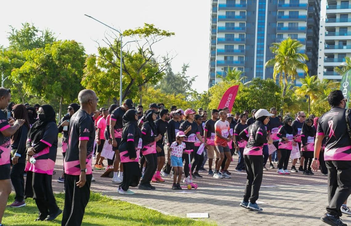މިދިޔަ އަހަރު ބާއްވާފަވާ ރަންގެ ތެރެއިން / ފޮޓޯ: ކެންސަރ ސޮސައެޓީ