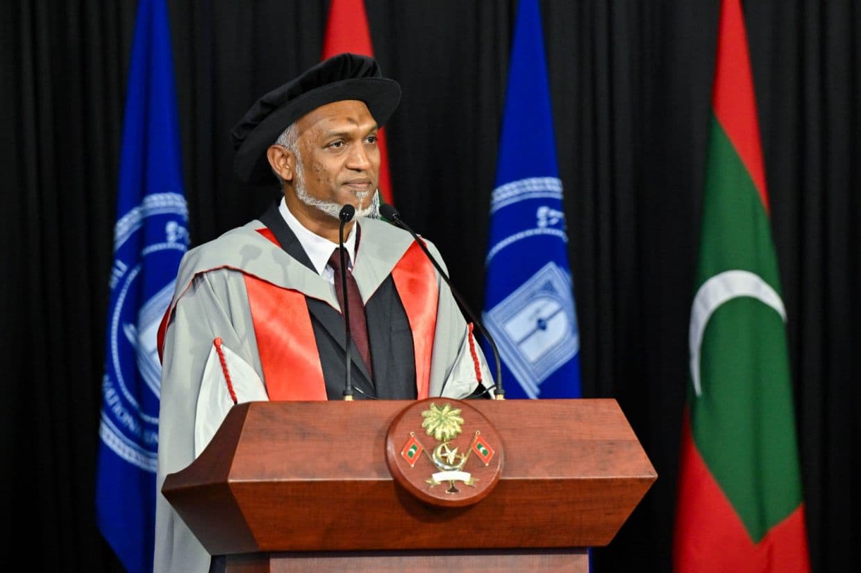 ރައީސުލްޖުމްހޫރިއްޔާ ޑރ. މުޙައްމަދު މުޢިއްޒު- އެމަނިކުފާނު ޔަޤީނަކްނަ ދެއްވަނީ ރައްޔިތުންނަށް ގެދޮރުގެ ޔަޤީންކަން / ފޮޓޯ: ރައީސް އޮފީސް