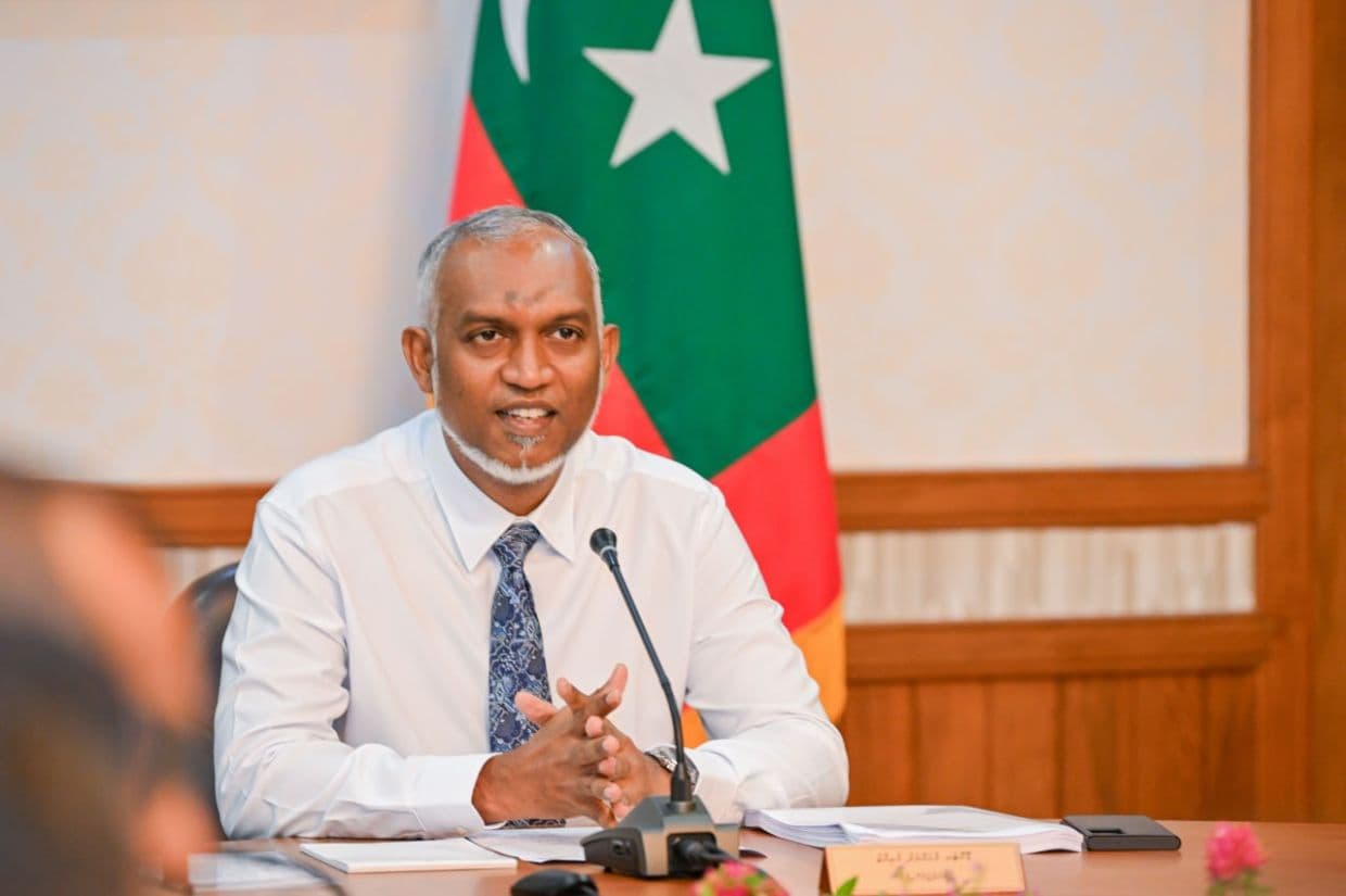 ރައީސުލްޖުމްހޫރިއްޔާ ޑރ. މުޙައްމަދު މުޢިއްޒު. / ފޮޓޯ: ރައީސް އޮފީސް