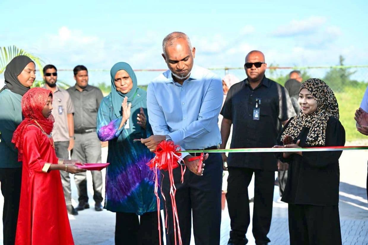 ރައީސުލްޖުމްހޫރިއްޔާ ޑރ. މުޙައްމަދު މުޢިއްޒު، ޕެޓް ކެއަރ ފެސިލިޓީ "އޮޅުހިޔާ" ހުޅުވައިދެއްވަނީ