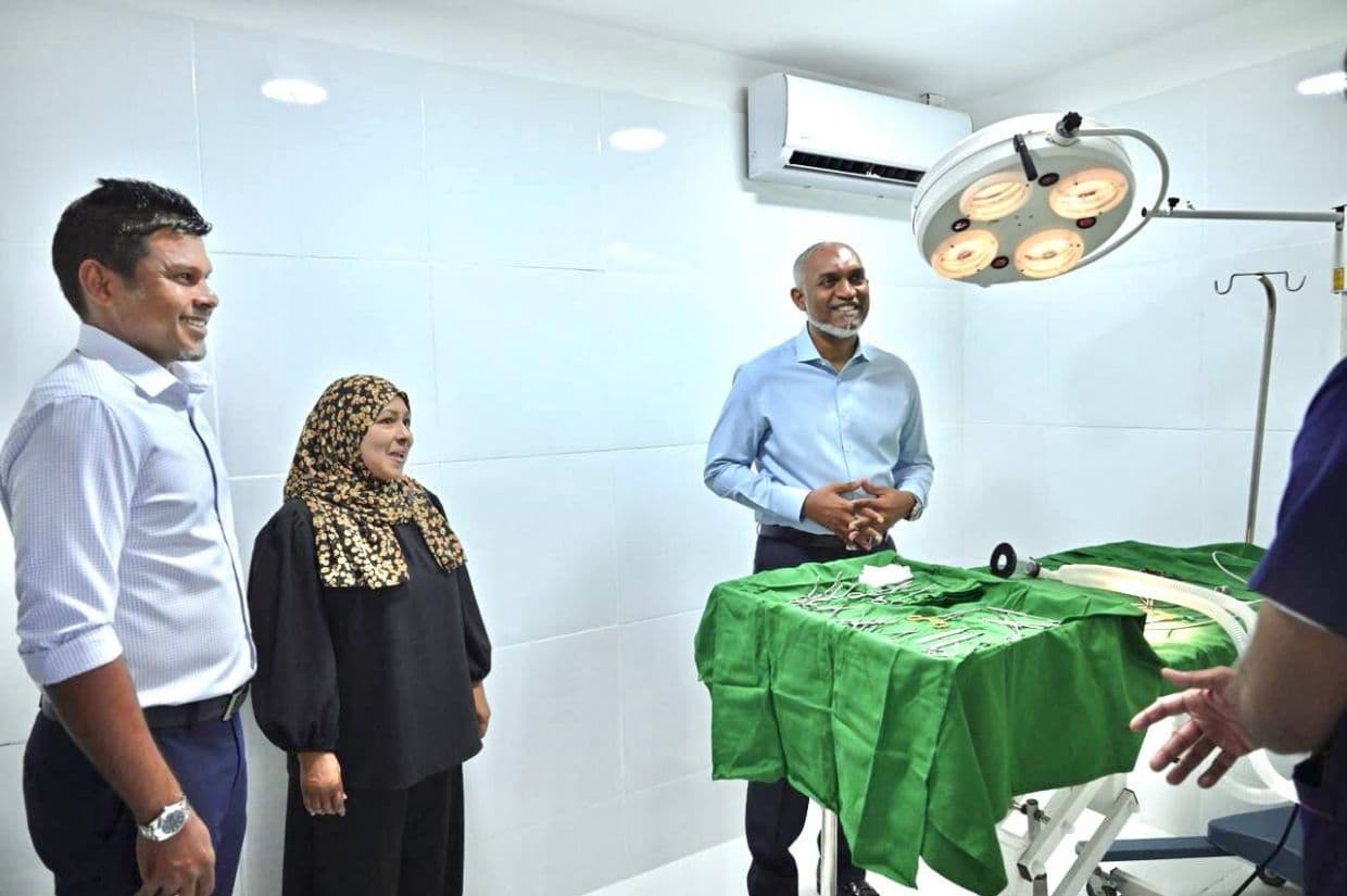 "އޮޅުހިޔާ" ޕެޓް ކެއާ ފެސިލިޓީ ހުޅުވުމުގެ ރަސްމިއްޔާތު ތެރެއިން/ ފޮޓޯ: ރައީސް އޮފީސް