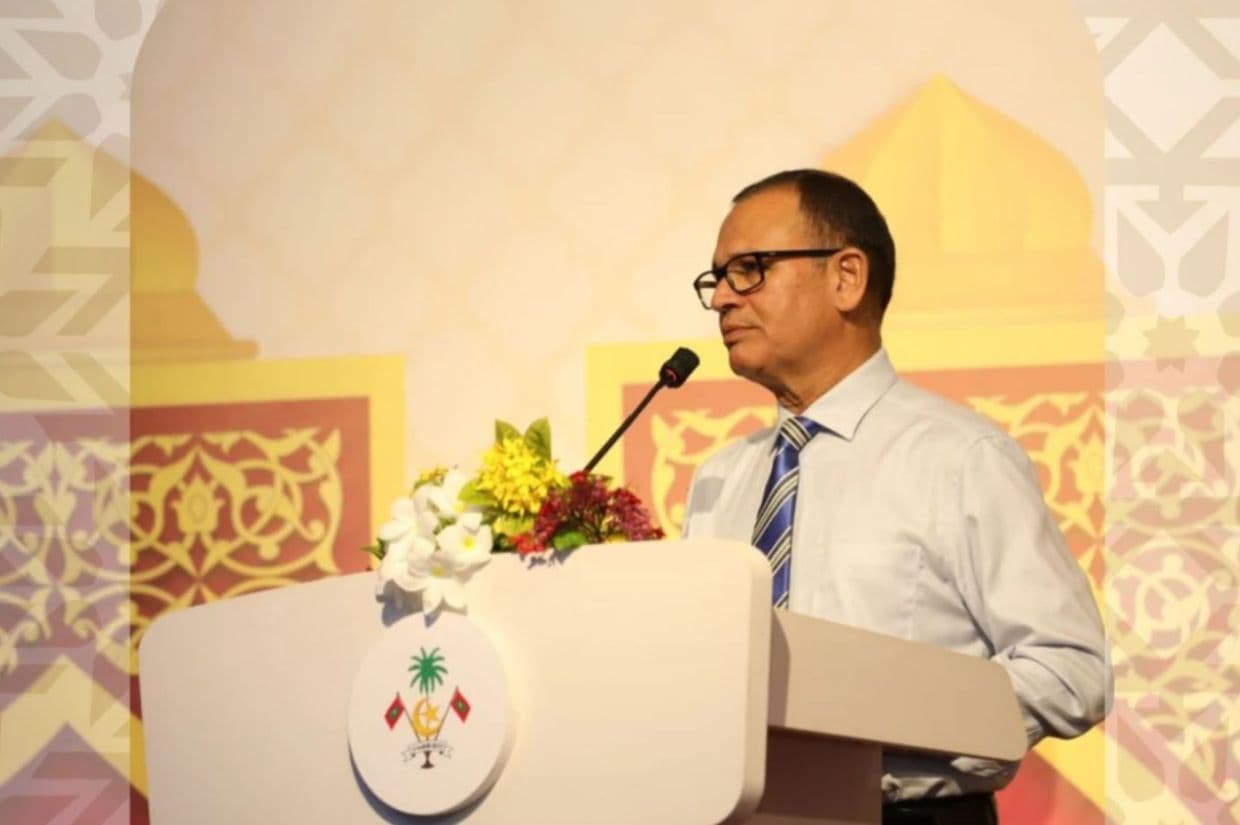 ތިލަދެކުނު ޤުރުއާން މުބާރާތް 2024 ނިންމުމުގެ ރަސްމިއްޔާތުގައި ވަޒީރު އާދަމް ޝަރީފް އުމަރު ވާހަކަދައްކަވަނީ.