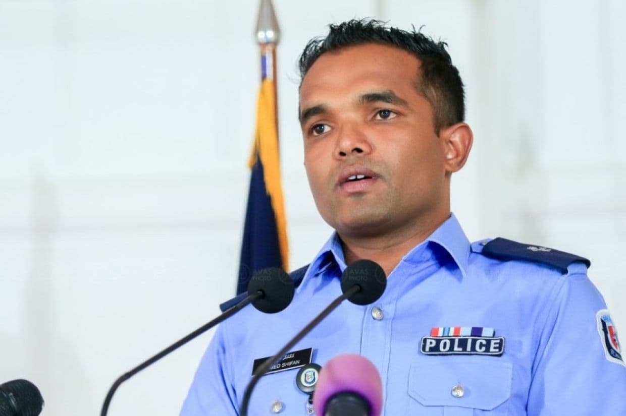 އެސިސްޓެންޓް ކޮމިޝަނަރ އޮފް ޕޮލިސް އަހުމަދު ޝިފާން.
