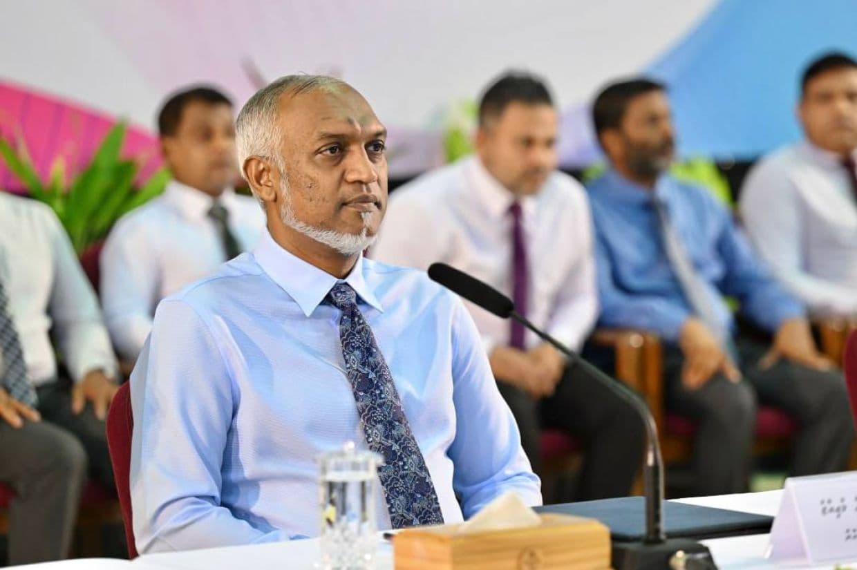 ރައީސުލްޖުމްހޫރިއްޔާ ޑރ. މުޙައްމަދު މުއިއްޒު. / ފޮޓޯ: ރައީސް އޮފީސް