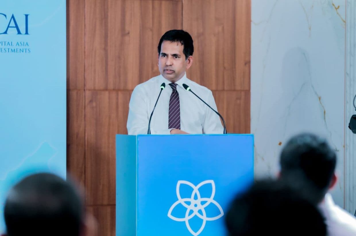 އެއްބަސްވުމުގައި ސޮއިކުރުމުގެ ރަސްމިއްޔާތުގައި ވަޒީރު ސައީދު ވާހަކަފުޅުދައްކަވަނީ