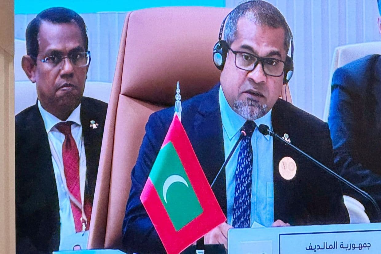 ފޮރިން މިނިސްޓަރުންގެ ފެންވަރުގައި މިއަދު ބޭއްވި ބައްދަލުވުމުގައި ރާއްޖޭގެ ފޮރިން މިނިސްޓަރ ޑރ. ޢަބްދުﷲ ޚަލީލް ތަޤުރީރުކުރައްވަނީ.