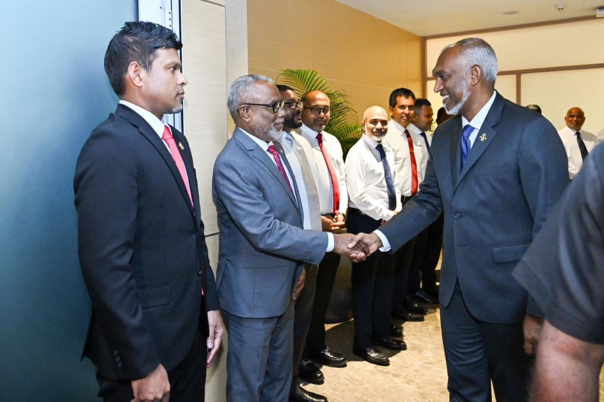 ރައީސް ސަޢުދީ ޢަރަބިއްޔާއަށް ފުރާވަޑައިގަންނަވަނީ. / ފޮޓޯ: ރައީސް އޮފީސް