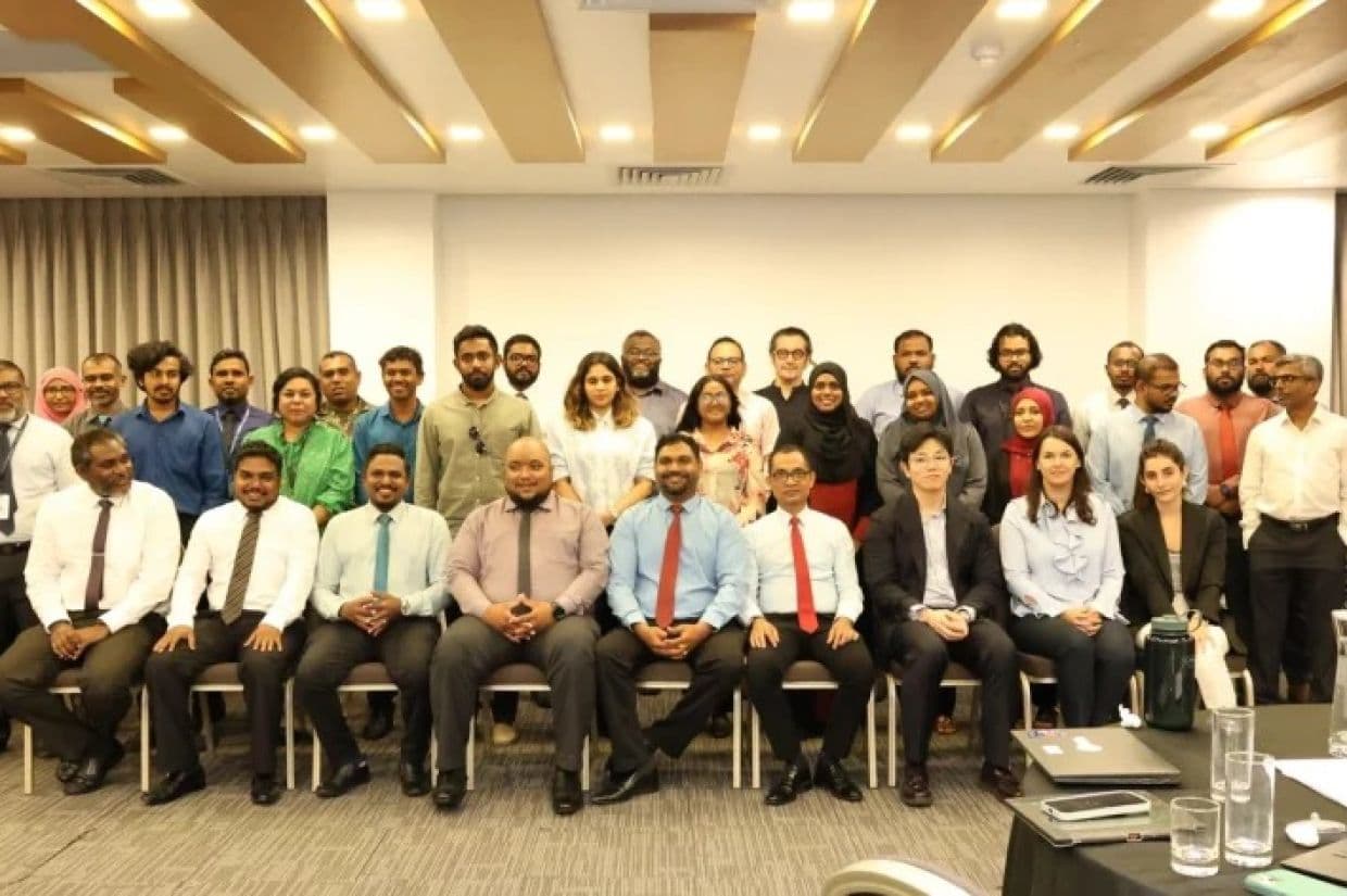 ޑޭޓާ އަދި ސައިބަރ ބިލުތަކަށް ޚިޔާލު ހޯދުމަށް ބޭއްވި ބައްދަލުވުމުގެ ތެރެއިން / ފޮޓޯ: ދާޚިލީ ވުޒާރާ