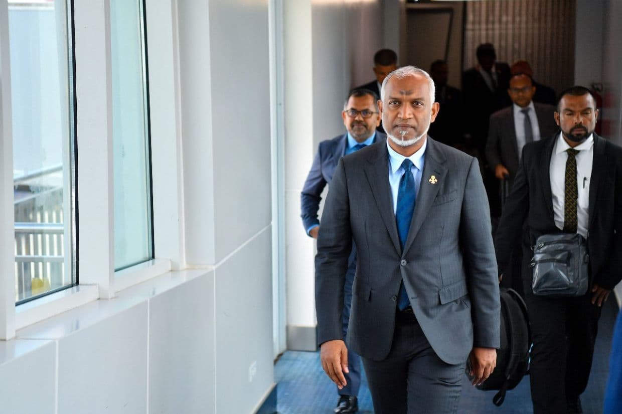 ކޮޕް29 ގައި ރައީސް އާއި ވަޒީރު ޒަމީރު.